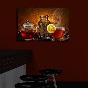 Imagine Tablou decorativ cu lumina LED, 4570İACT-30, Dimensiune: 45 x 70 cm, Multicolor