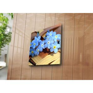 Imagine Tablou decorativ, 4545NAT-46, Rama din lemn (grosime 3 cm), Multicolor