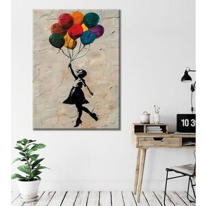Imagine Tablou decorativ, WY423 (70 x 100), Canvas imprimat, Multicolor