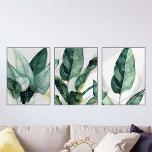 Imagine Set 3 tablouri decorative, Mdf, Imprimare digitala, Multicolor