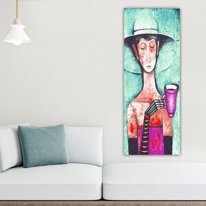 Imagine Tablou decorativ, DKY332607913_3080, 30 x 80 cm, Multicolor