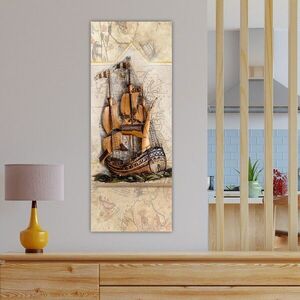 Imagine Tablou decorativ, DKY41177581265_3080, 30 x 80 cm, Multicolor