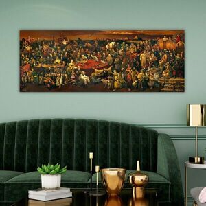 Imagine Tablou decorativ, YTY103unlu_3080, 30 x 80 cm, Multicolor