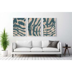 Imagine Set 3 tablouri decorative, Mp3-00111, Imprimare digitala, Multicolor