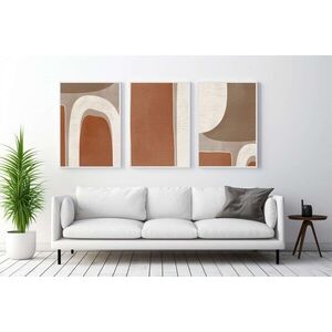 Imagine Set 3 tablouri decorative, Mp3-00112, Imprimare digitala, Multicolor