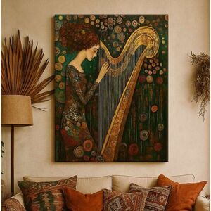 Imagine Tablou decorativ, Hm_Cnvs26-46-50x70, Cadru: 100% lemn (Grosime: 2 x 3 cm), Multicolor
