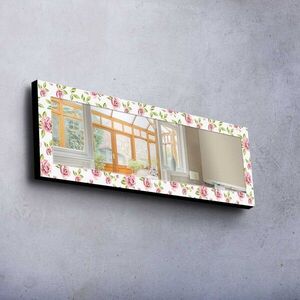 Imagine Oglinda decorativa, 40120MA-041, Cadru din lemn de pin (grosime: 27 mm), Multicolor