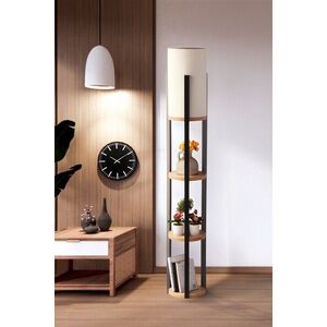 Imagine Lampadar, L'essentiel Maison, 390FLH2281, Natural/Negru