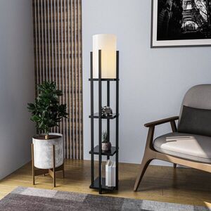 Imagine Lampadar, L'essentiel Maison, 892OPV1153, Negru
