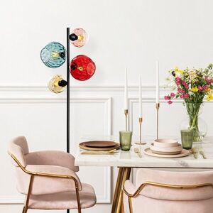 Imagine Lampadar, L'essentiel Maison, 521SHN3657, Multicolor / Negru