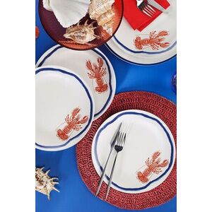Imagine Set de servire pentru tort (4 piese), L'essentiel Maison, 710KTP3767, Rosu