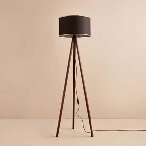 Imagine Lampadar, L'essentiel Maison, 780SGN3506, Negru/Maro