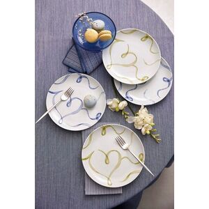 Imagine Set de servire pentru tort (4 piese), L'essentiel Maison, 710KTP3725, Albastru