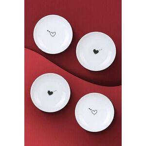 Imagine Set de servire pentru tort (4 piese), L'essentiel Maison, 710KTP3641, Alb/Negru