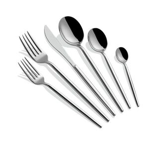 Imagine Set de tacâmuri (36 de piese), L'essentiel Maison, 645DRM1213, Lingură de masă: 21, 4 cm (6 bucăți), Argintiu