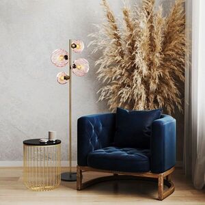 Imagine Lampadar, L'essentiel Maison, 521SHN3660, Roz/Auriu