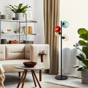 Imagine Lampadar, L'essentiel Maison, 521SHN3645, Multicolor / Negru