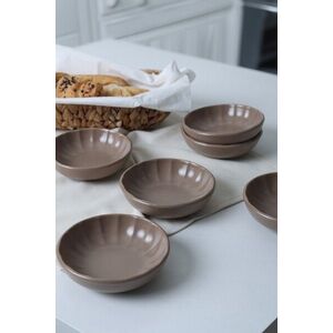 Imagine Set de boluri pentru aperitive (6 piese), L'essentiel Maison, 275KRM2420, Antibacterian, Bej