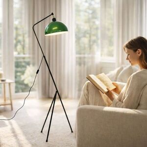 Imagine Lampadar, L'essentiel Maison, 780SGN2641, Verde/Negru