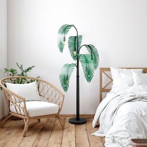 Imagine Lampadar, L'essentiel Maison, 521SHN2273, Negru/Verde