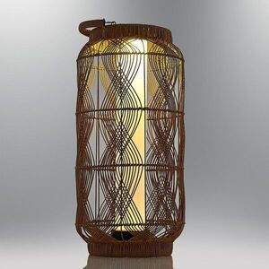 Imagine Lampadar, L'essentiel Maison, 701CHD1574, Stejar / Negru