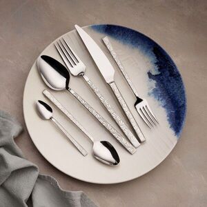 Imagine Set de tacâmuri (36 de piese), L'essentiel Maison, 645DRM1244, Furculiță de masă: 21 x 2, 5 cm (6 bucăți), Argintiu