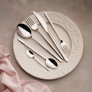Imagine Set de tacâmuri (36 de piese), L'essentiel Maison, 645DRM1246, Lingură de masă: 21, 4 cm (6 bucăți), Argintiu
