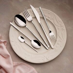 Imagine Set de tacâmuri (36 de piese), L'essentiel Maison, 645DRM1245, Lingură de masă: 21, 4 cm (6 bucăți), Argintiu