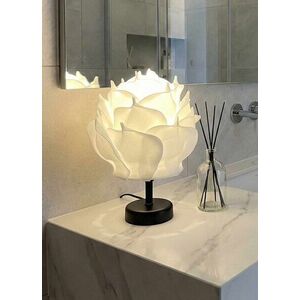 Imagine Lampa de masa, L'essentiel Maison, 627GNT1022, Alb/Negru
