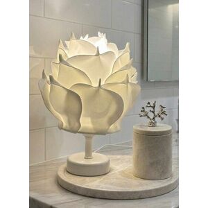 Imagine Lampa de masa, L'essentiel Maison, 627GNT1024, Alb / Alb