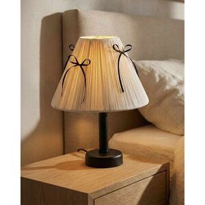 Imagine Lampa de masa, L'essentiel Maison, 627GNT1019, Crem/Negru