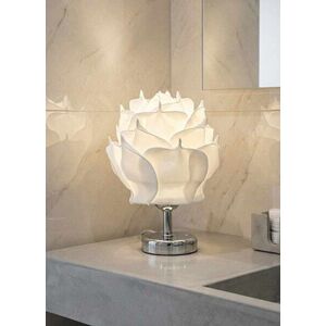 Imagine Lampa de masa, L'essentiel Maison, 627GNT1023, Alb / Argintiu