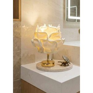 Imagine Lampa de masa, L'essentiel Maison, 627GNT1026, Crem / Auriu strălucitor