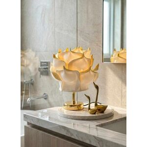 Imagine Lampa de masa, L'essentiel Maison, 627GNT1028, Aur / Aur strălucitor
