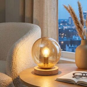 Imagine Lampa de masa, L'essentiel Maison, 780SGN4846, Stejar Honey