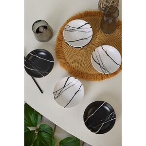 Imagine Set boluri pentru sos (6 piese), L'essentiel Maison, 275KRM2306, Antibacterian, Alb mat