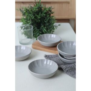 Imagine Set de boluri pentru aperitive (6 piese), L'essentiel Maison, 275KRM2417, Antibacterian, Gri