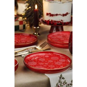 Imagine Set de servire pentru tort (4 piese), L'essentiel Maison, 710KTP4567, Rosu
