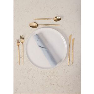 Imagine Set de tacâmuri (36 de piese), L'essentiel Maison, 280TMA3719, Furculiță de masă: 22 x 3 cm (6 bucăți), Auriu