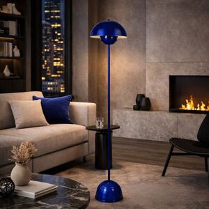 Imagine Lampadar, L'essentiel Maison, 892OPV3307, Albastru navy