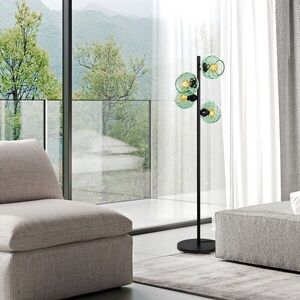 Imagine Lampadar, L'essentiel Maison, 521SHN3644, Mentă / Negru