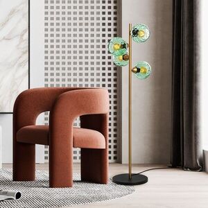 Imagine Lampadar, L'essentiel Maison, 521SHN3650, Mentă / Aur