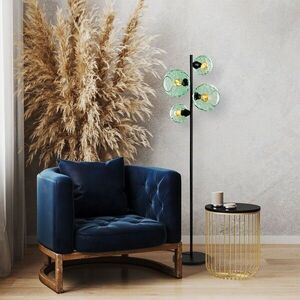 Imagine Lampadar, L'essentiel Maison, 521SHN3656, Mentă / Negru