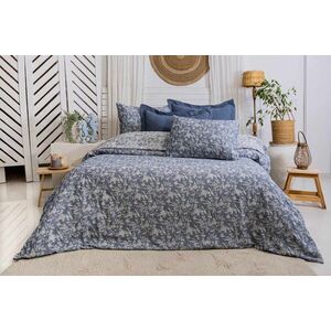 Imagine Lenjerie de pat dubla, L'essentiel Maison, Rebel, Albastru indigo