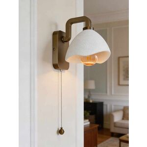 Imagine Aplica de perete, L'essentiel Maison, 222VVD1001, Auriu antic / Alb