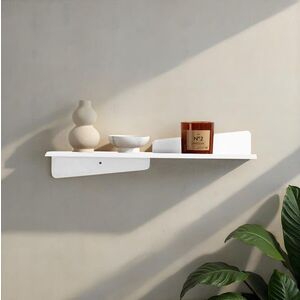 Imagine Raft de perete, Hanah Home, Vlnt123Byz, 60x14 cm, Alb