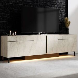 Imagine Comoda TV, Hanah Home, Paris, 180x50x32 cm, Travertin