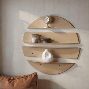 Imagine Raft de perete, Hanah Home, Vlnt118Cp, 76x76 cm, Grej