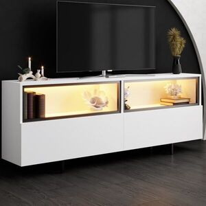 Imagine Comoda TV, Hanah Home, Ekol Up, 180x67x32 cm, Alb