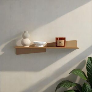 Imagine Raft de perete, Hanah Home, Vlnt123Cp, 60x14 cm, Grej